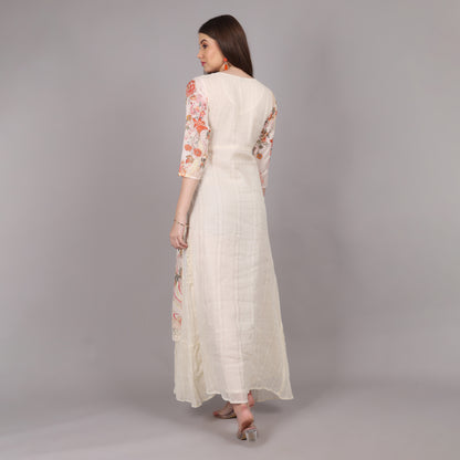 Mulmul Cotton Long Dress