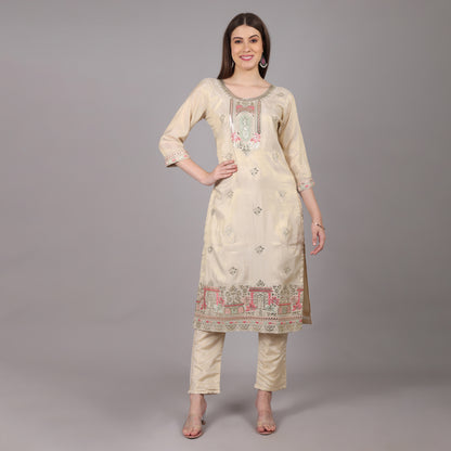 Rajwada Pure Tissue Kurta Set