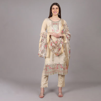 Rajwada Pure Tissue Kurta Set